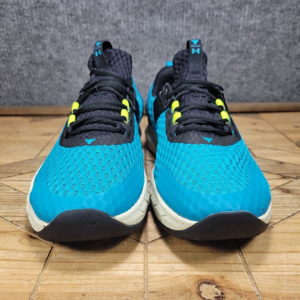 Under Armour Project Rock BSR 3 Mens 10.5 'Circuit Teal Black' β 3027344-300 - Picture 4 of 13